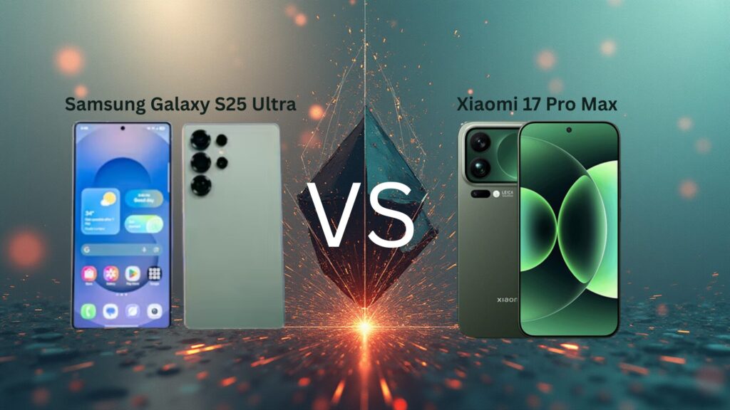 Samsung Galaxy S25 Ultra vs Xiaomi 17 Pro Max