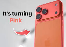 iPhone 17 Pro Max color changing